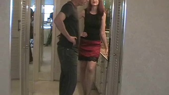 mistress husband heels cuckold redhead femdom wife cfnm
