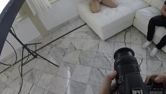 high definition behind the scenes blonde blowjob creampie