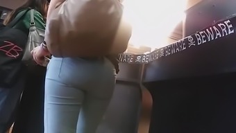 tight jeans butt voyeur amateur