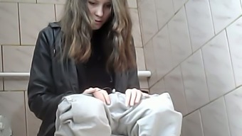 white tall jeans hidden cam hidden amazing cam brown voyeur pissing toilet public beautiful brunette