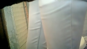 white lady jeans hidden cam hidden cam mature brown voyeur pissing toilet public brunette
