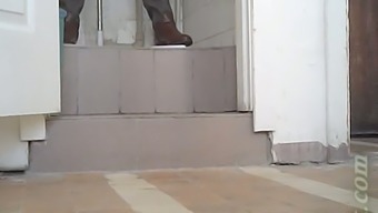 hidden cam hidden cam boots voyeur pissing toilet public blonde