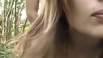 jungle milf fucking hardcore outdoor public blonde blowjob doggystyle facial