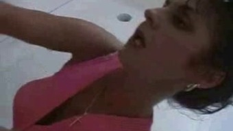 wet mom fucking hardcore mature redhead shower voyeur bathroom