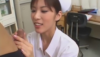 oral nurse japanese blowjob asian