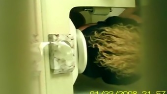 pee caught shower pissing blonde