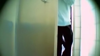 spy pee caught panties pissing toilet public