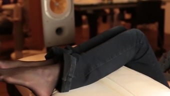 latex foot fetish nylon stockings wife