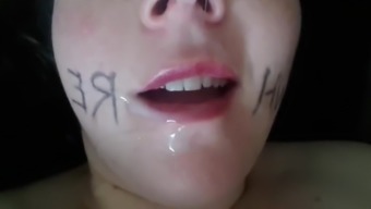 slave mouth cum in mouth cum swallow teen (18+) whore cum swallowing
