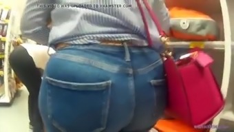 jeans milf butt