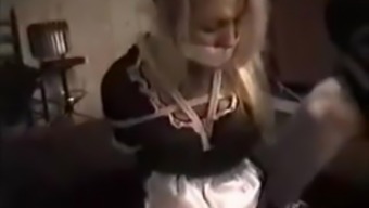 humiliation maid bdsm blonde bondage