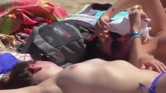 topless high definition teen (18+) beach