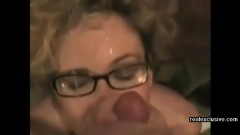 mouth glasses fucking cum in mouth cum hardcore face fucked face swallow pov wife cum swallowing couple cumshot facial
