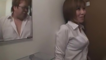Amazing Japanese chick Hikaru Ayuhara in Hottest Fingering, Secretary JAV video