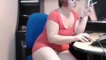 lady masturbation mature office web cam business woman amateur