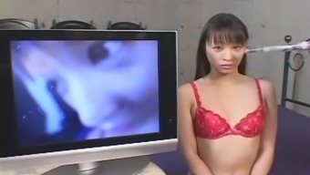 Hottest Japanese girl in Incredible Fetish, Toys JAV video