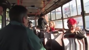 fucking bus public blonde amateur