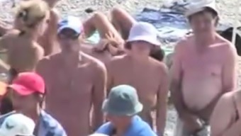 nude naked voyeur bend over outdoor public beach amateur