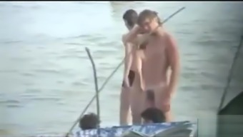 nude naked voyeur bend over beach amateur