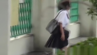 weird pee japanese voyeur teen (18+) pissing public asian