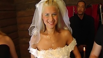 german gangbang busty wedding big cock bride cheating
