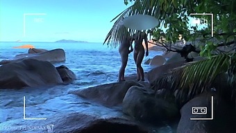 spy sex toy nude naked european voyeur public beach couple