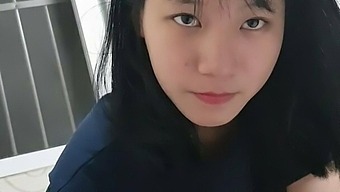 korean girlfriend teen (18+) pov brunette compilation