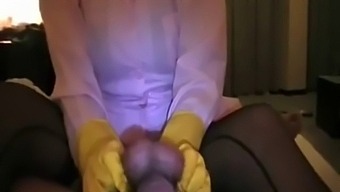latex nurse rubbing jerking gay massage handjob mature brown orgasm bisexual brunette asian doctor