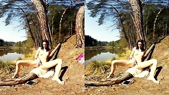 sex toy brown outdoor toy solo brunette czech