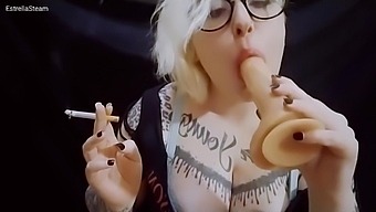 smoking sex toy high definition big natural tits tattoo toy web cam fetish big tits solo blonde amateur