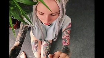 teen amateur penis lick oral girlfriend cock boyfriend tattoo swallow teen (18+) pov russian blowjob deepthroat amateur creampie