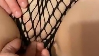 lingerie natural milf masturbation homemade finger pussy wife amateur banging