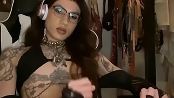 penis handjob crossdresser cock transsexual big cock shemale